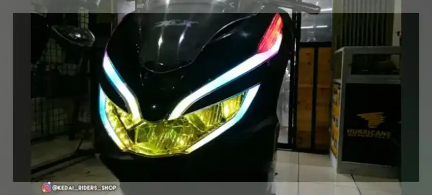 Honda PCX 150 abs modif lampu