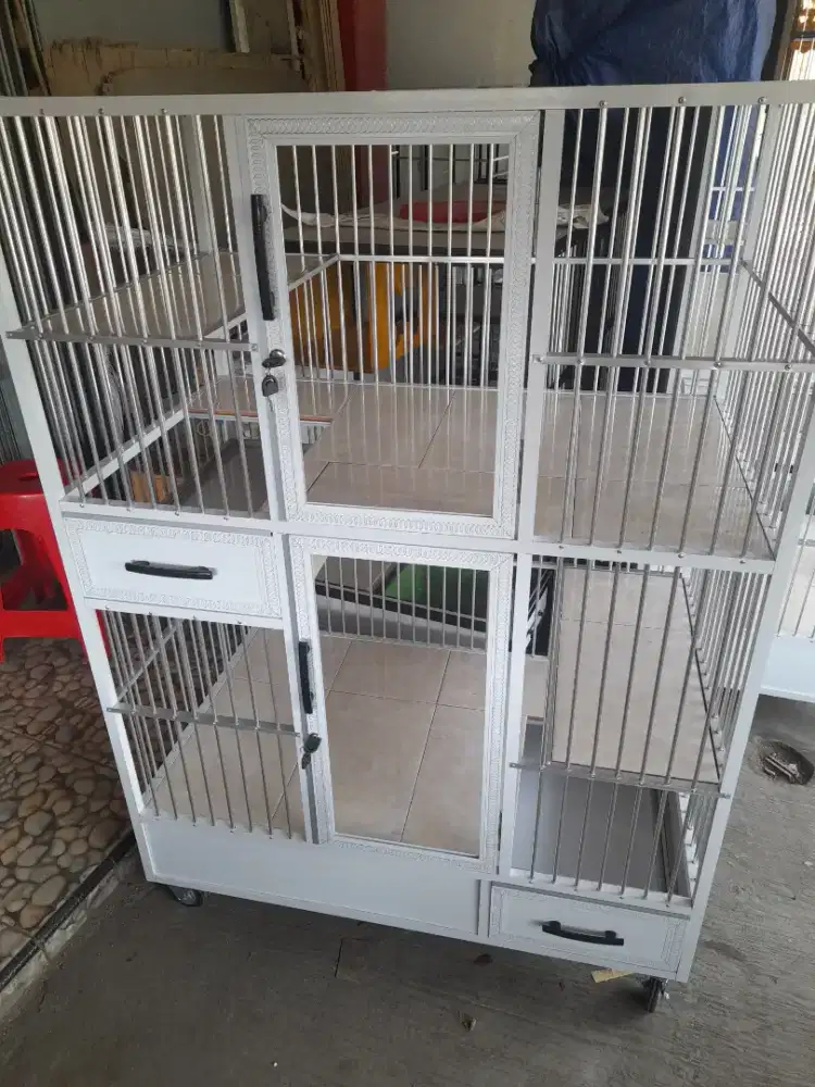 Milikilah kandang kucing aluminium anti karat harga terjangkau tlpn,WA