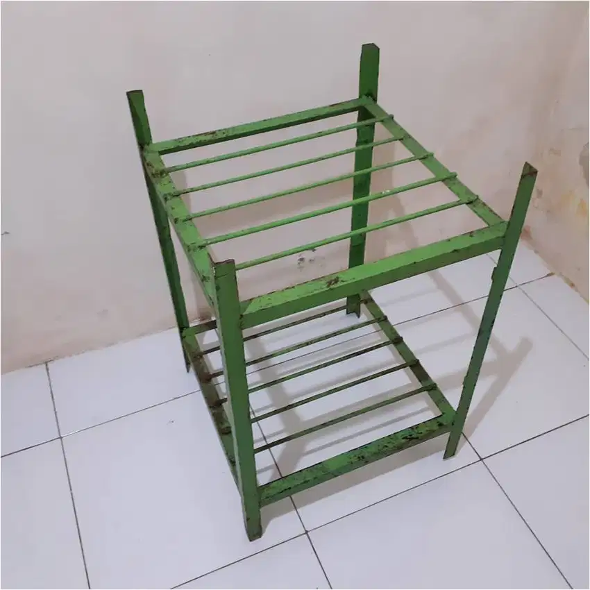 Rangka Panggangan besi TEBEL IJO 45x45x70cm bisa buat Dudukan Kompor