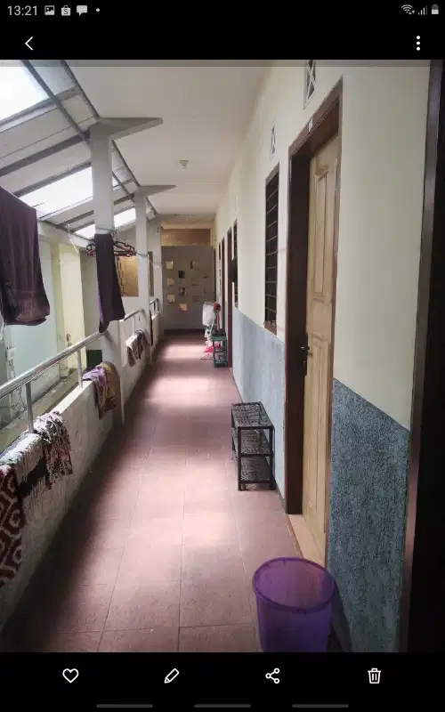 jual kos putri kamar mandi dalam bisa jalan kaki ke UB malang