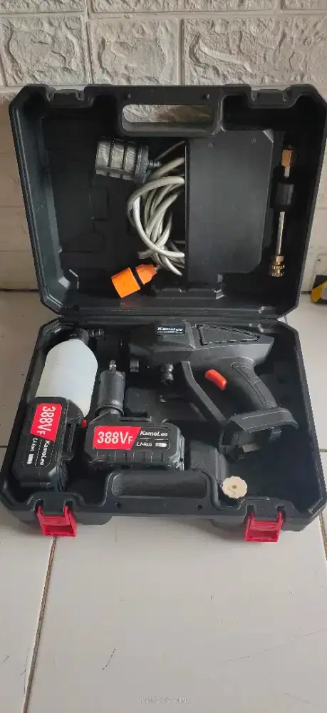 Spray gun kamolee cordles cuci motor/mobil
