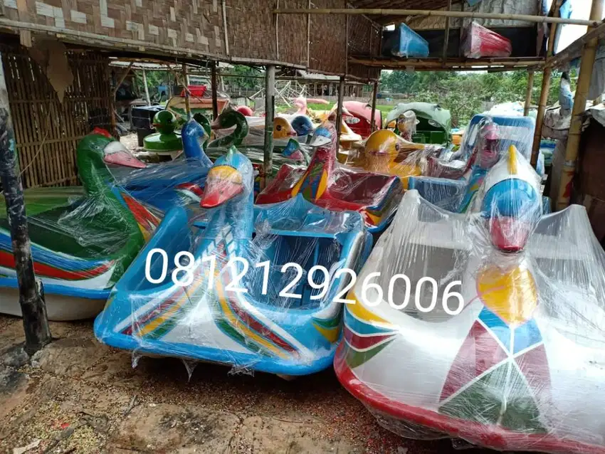 Sepeda air bebek goes, perahu bebek termurah