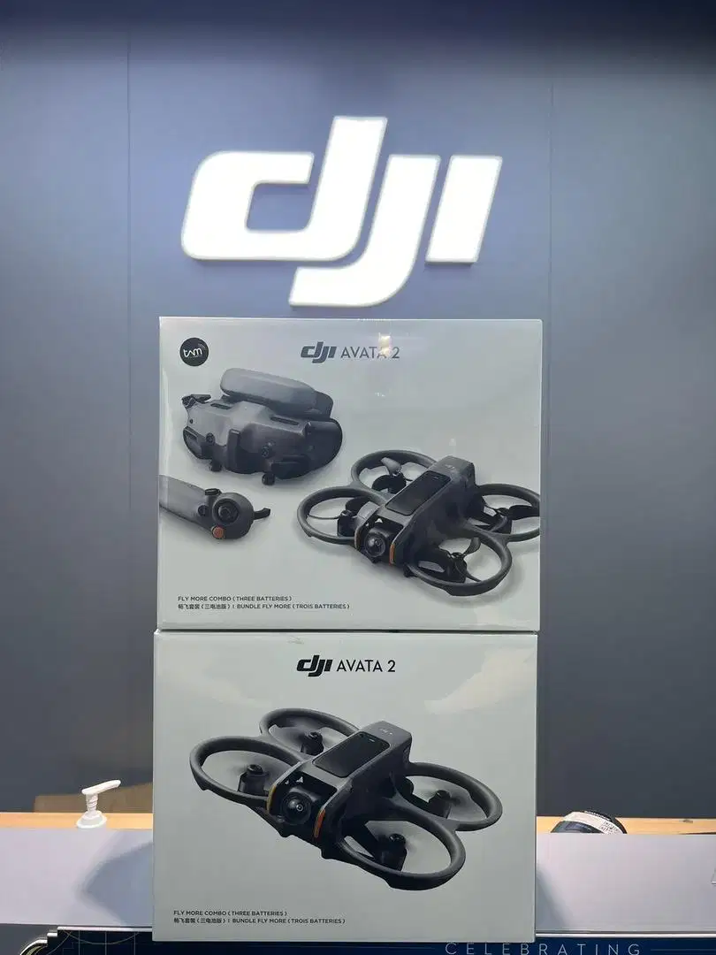 Dji avata 2 fly more combo 3 battrai