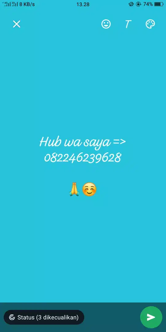 Mencari dan membutuhkan pekerjaan segera yang pasti