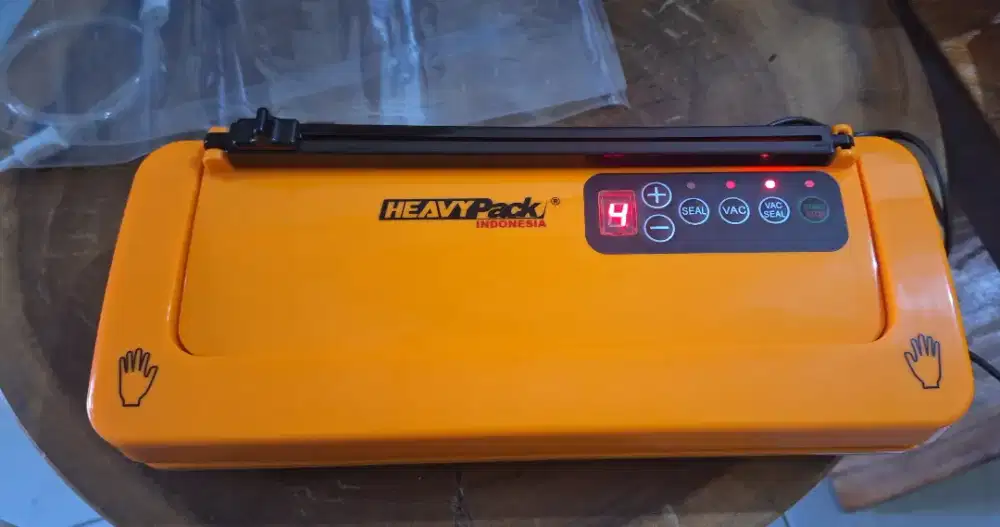 Vacuum Sealer Heavypack DZ P220 Wet And Dry Dengan Pemotong