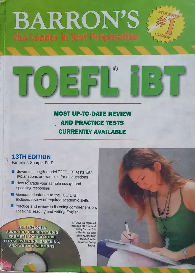 Buku Toefl IBT (Barron's)