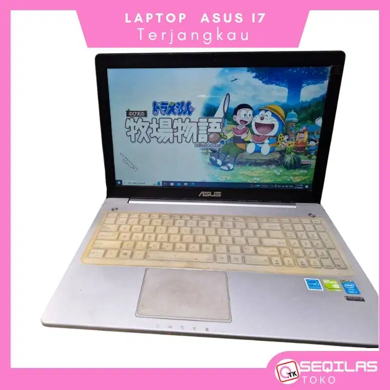 ASUS CORE I7 NVIDIA 2GB BERGARANSI