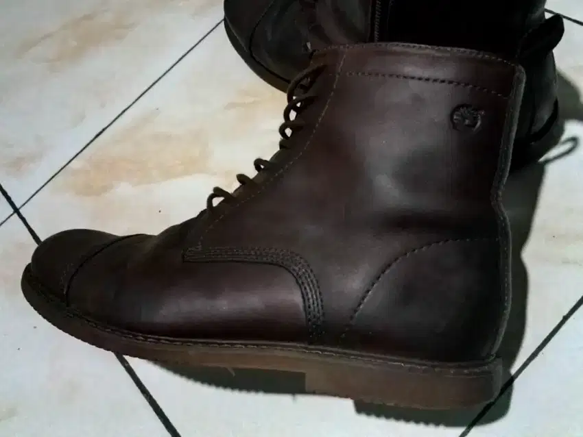 Sepatu kulit asli Timberland city side zip captoe boot original