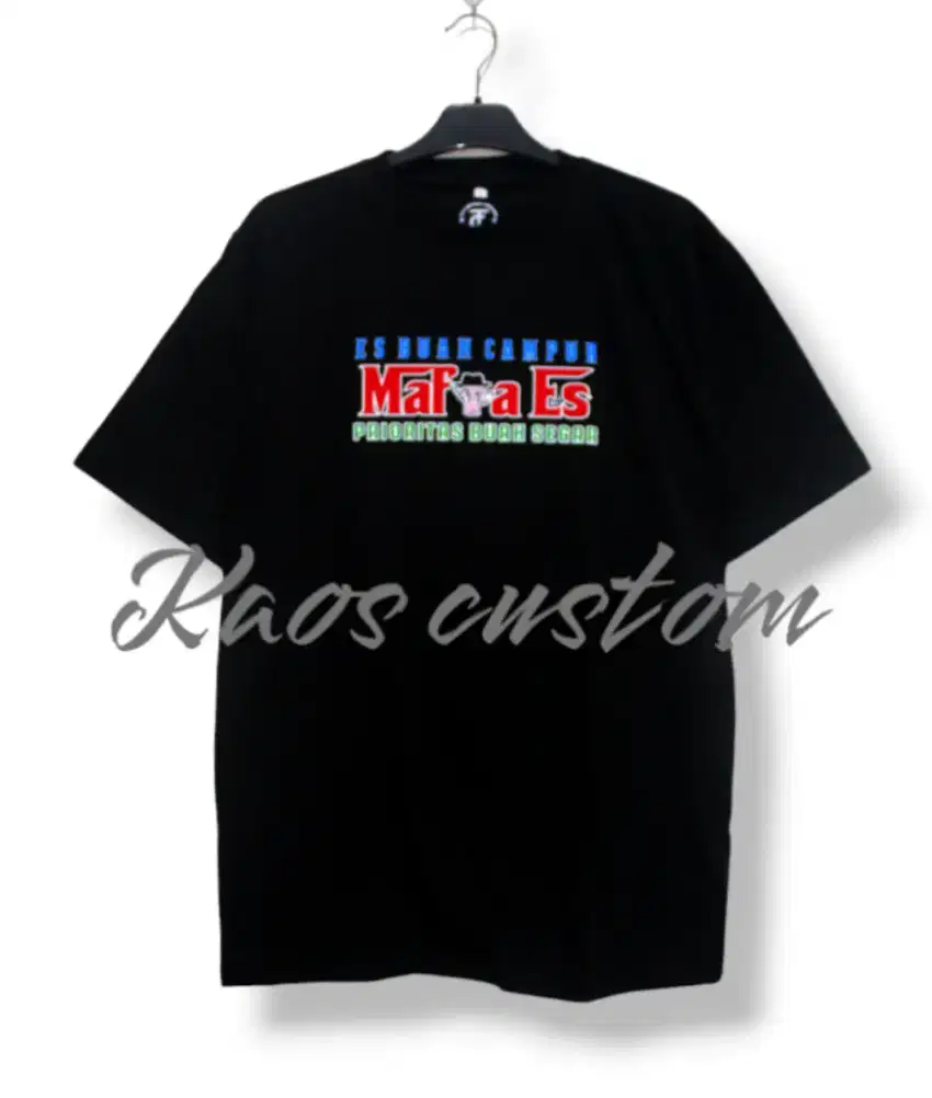 Kaos custom sablon satuan
