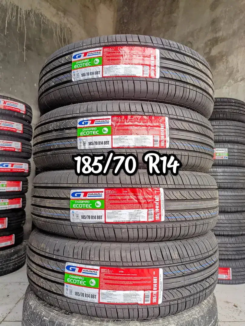 JUAL BAN BARU GT ECOTEC 185/70 R14