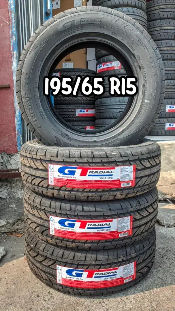 JUAL BAN BARU GT GTX-PRO 195/65 R15