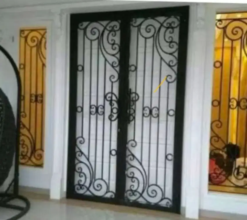 teralis jendela motif