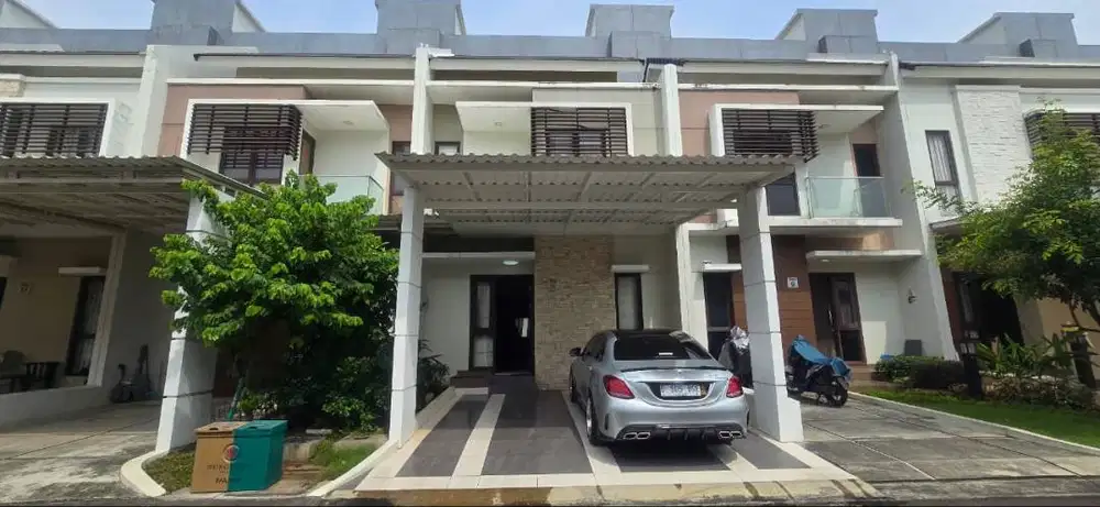 JUAL RUMAH LUX EX RUMAH CONTOH full furnished n Full Electronic