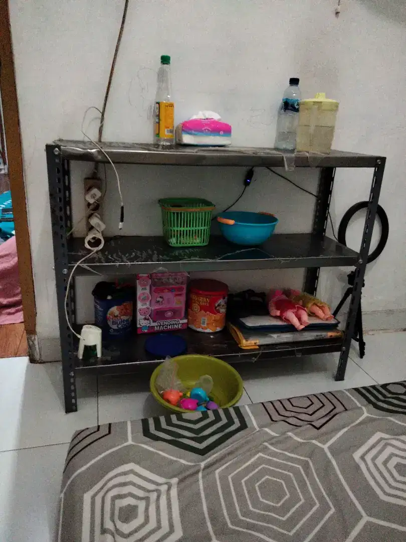 Rak besi siku lobang termurah dn yg baru