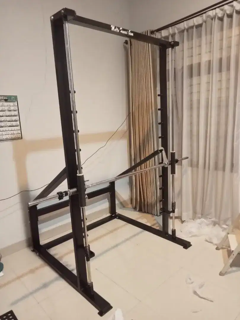 smith machine +bangku