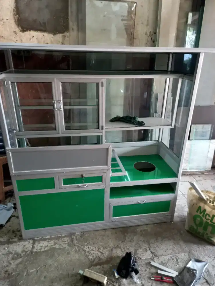 Gerobak ketoprak aluminium awet dan harga murah