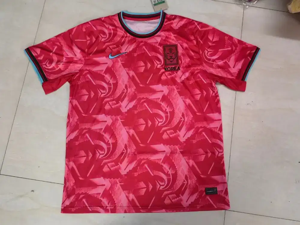 Jersey Bola Negara Korea Selatan Home Terlaris Terbaru