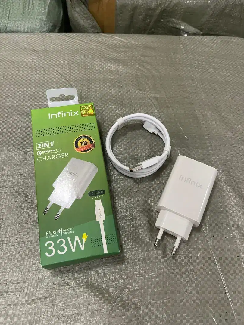 Charger infinix 33watt fast