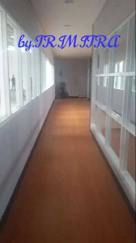 TRIMITRA  Kusen ALUMINIUM/ PARTISI GYPSUM dan wall molding kanopi kaca