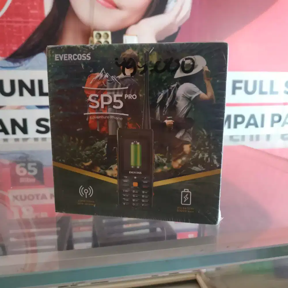 EVERCOSS SP5 PRO HP GUNUNG MURAH BATERAI 20000MAH