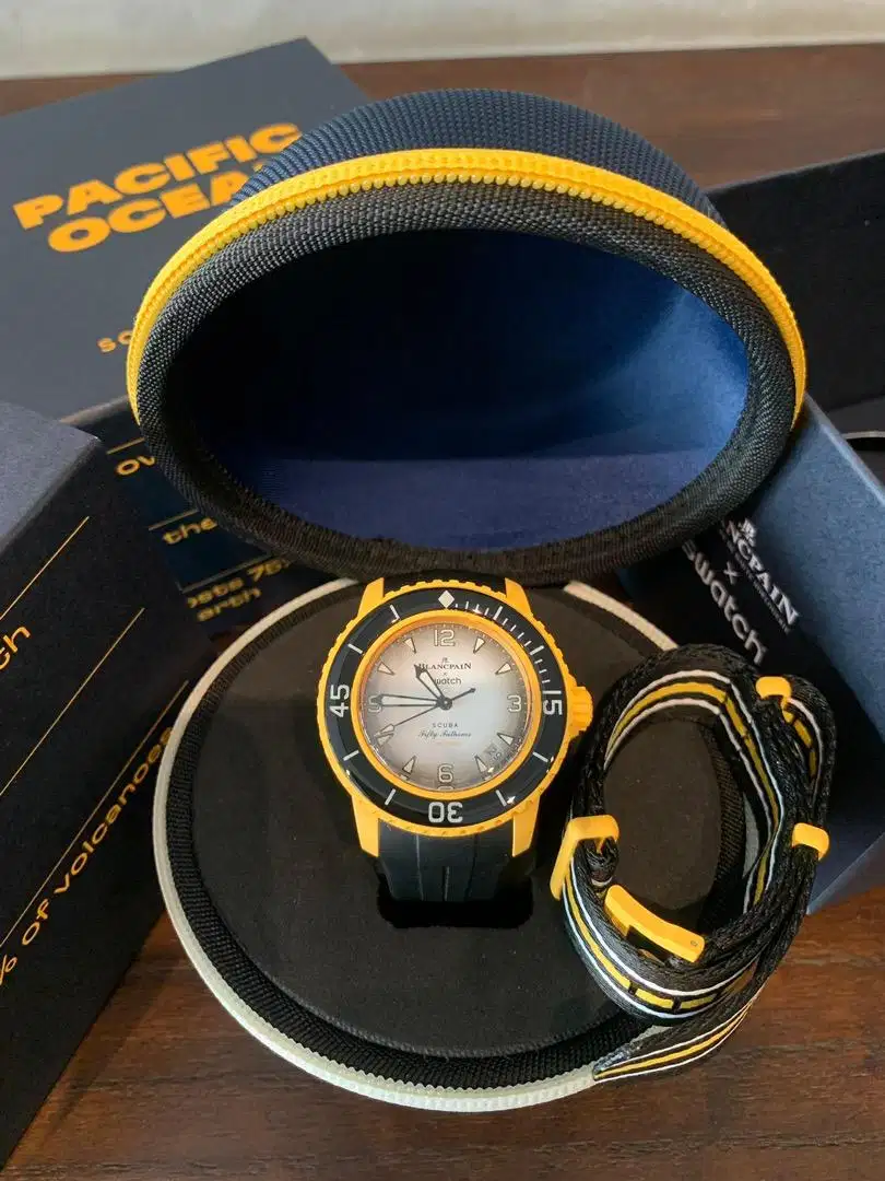 Jual Blancpan x Swatch, Pacific Ocean