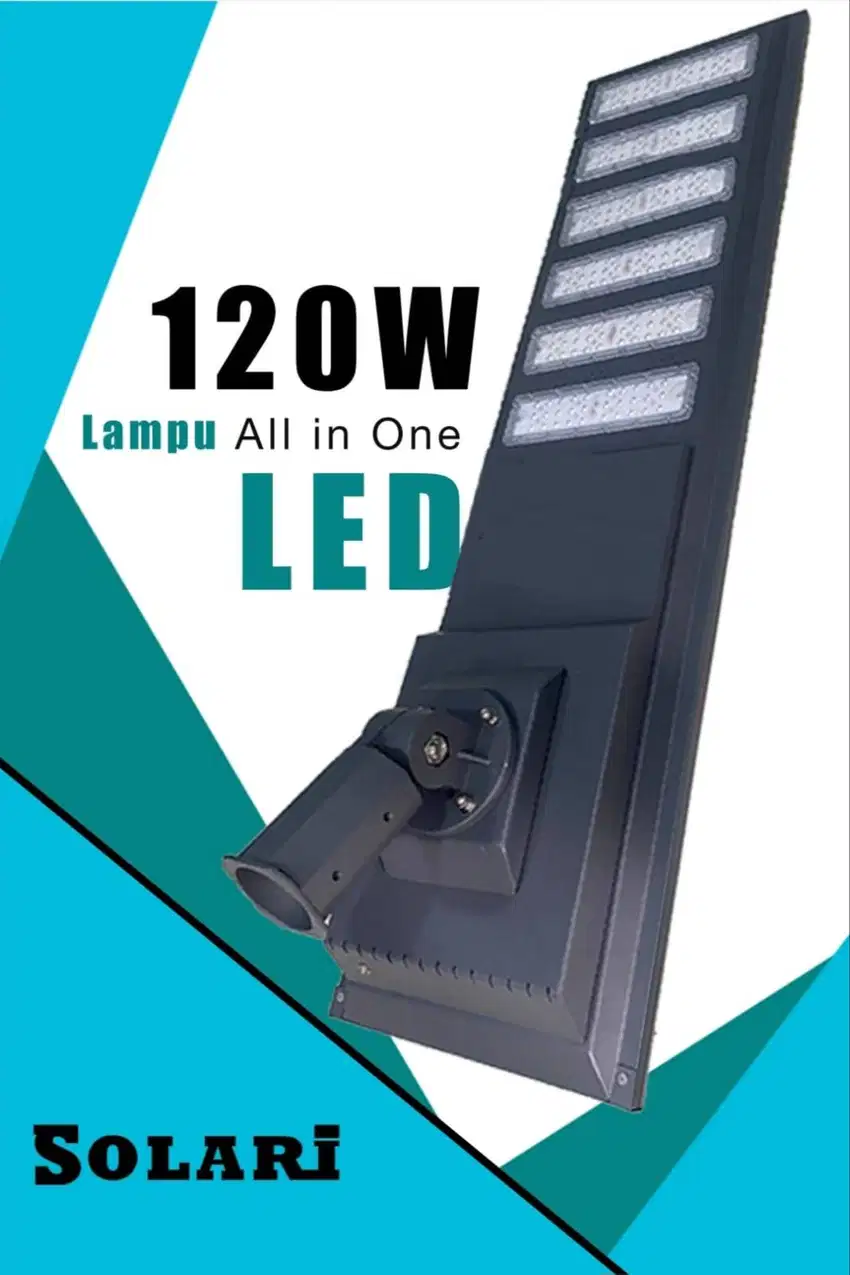 Lampu Solar Cell All In One Solari SL-MW 120W