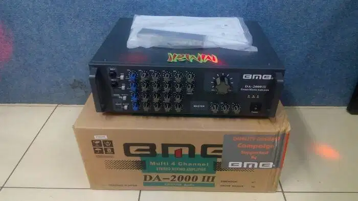 Amplifier BmB DA 2000 III Digital Mixing Resmi Garansi BMB