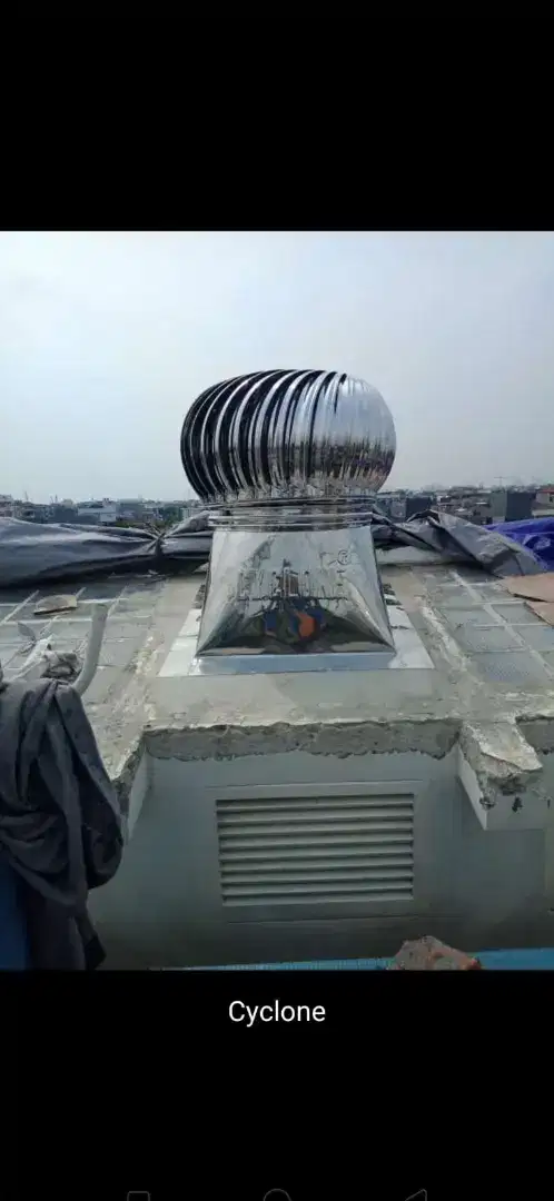 Cyclone turbine alluminium