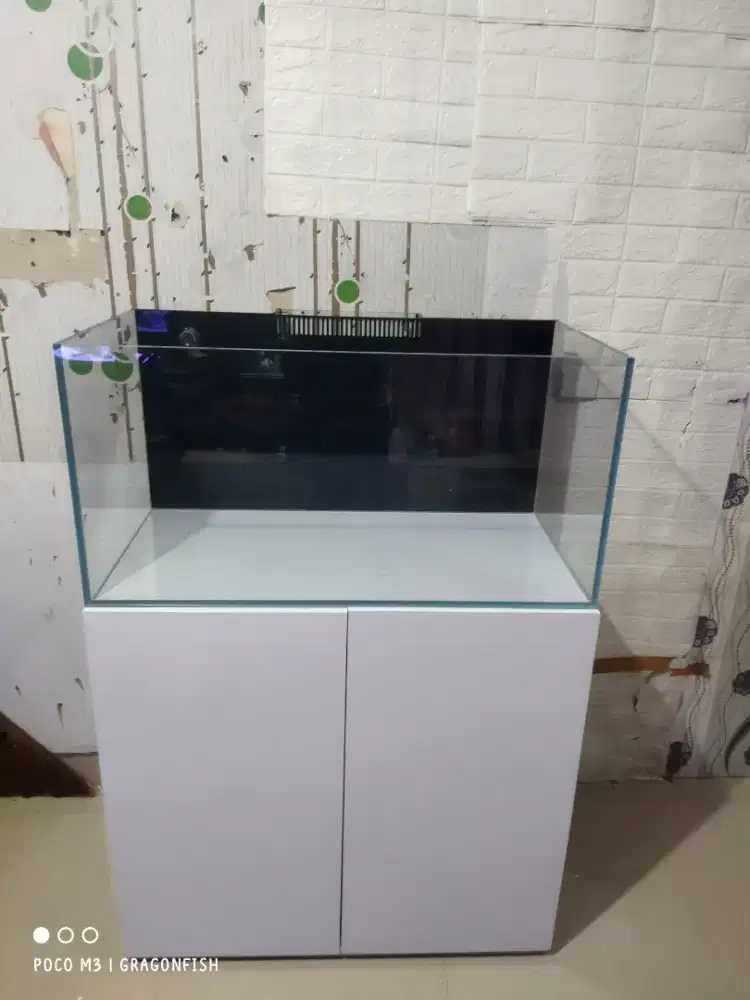 aquarium box overflow 
vivaria Optic clear 90x45x45