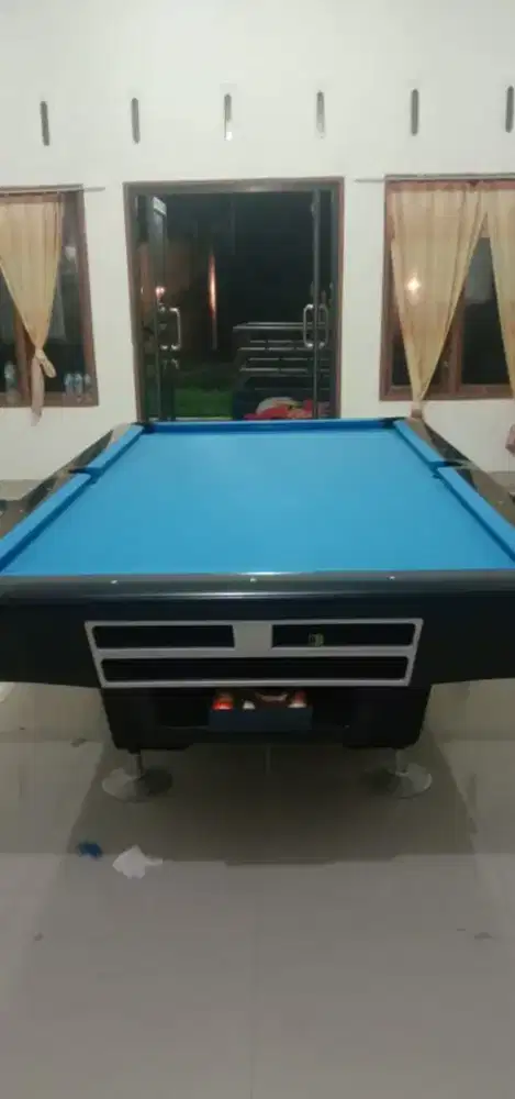 Meja billiard 9 feet original asli impor,tidak lokal no Kawe kawe