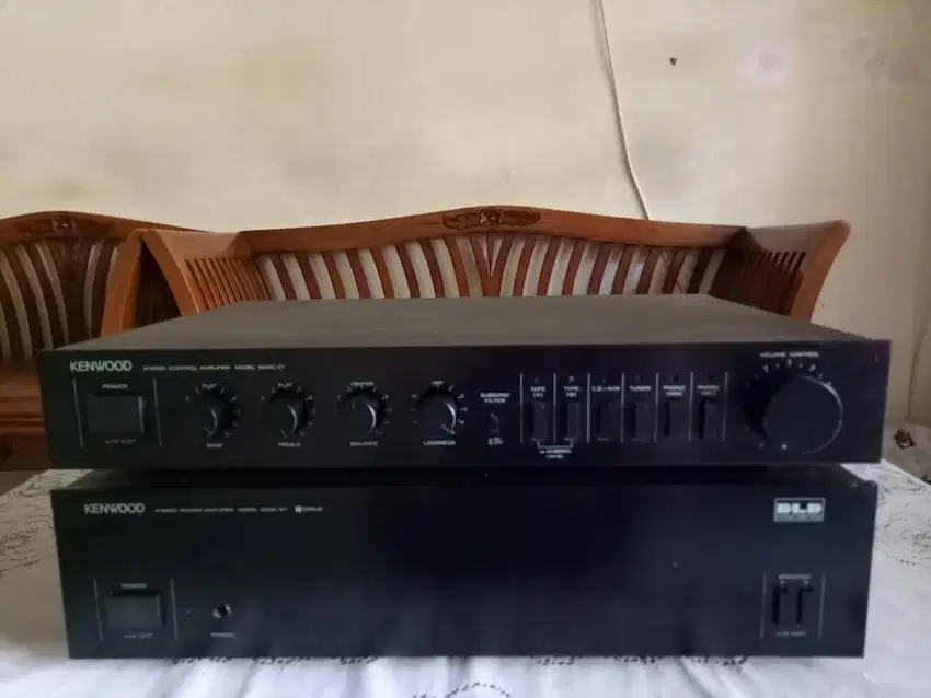 Preamp Kenwood Basic C1-Power Kenwood Basic M1