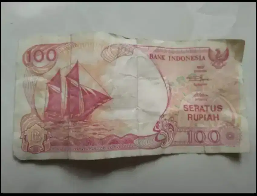 Uang kertas Rp 100 tahun 1992