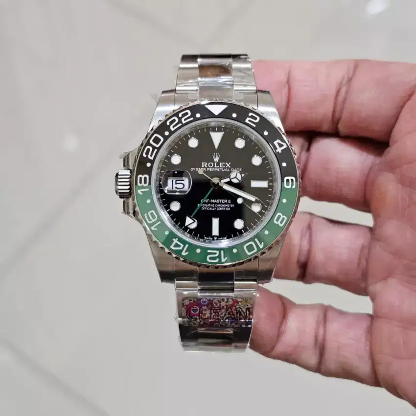 JAM ROLEX GMT MASTER SPRITE MEWAH