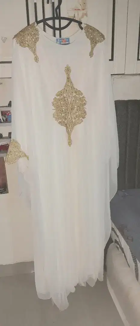Kaftan Bahan Cerruty Mewah