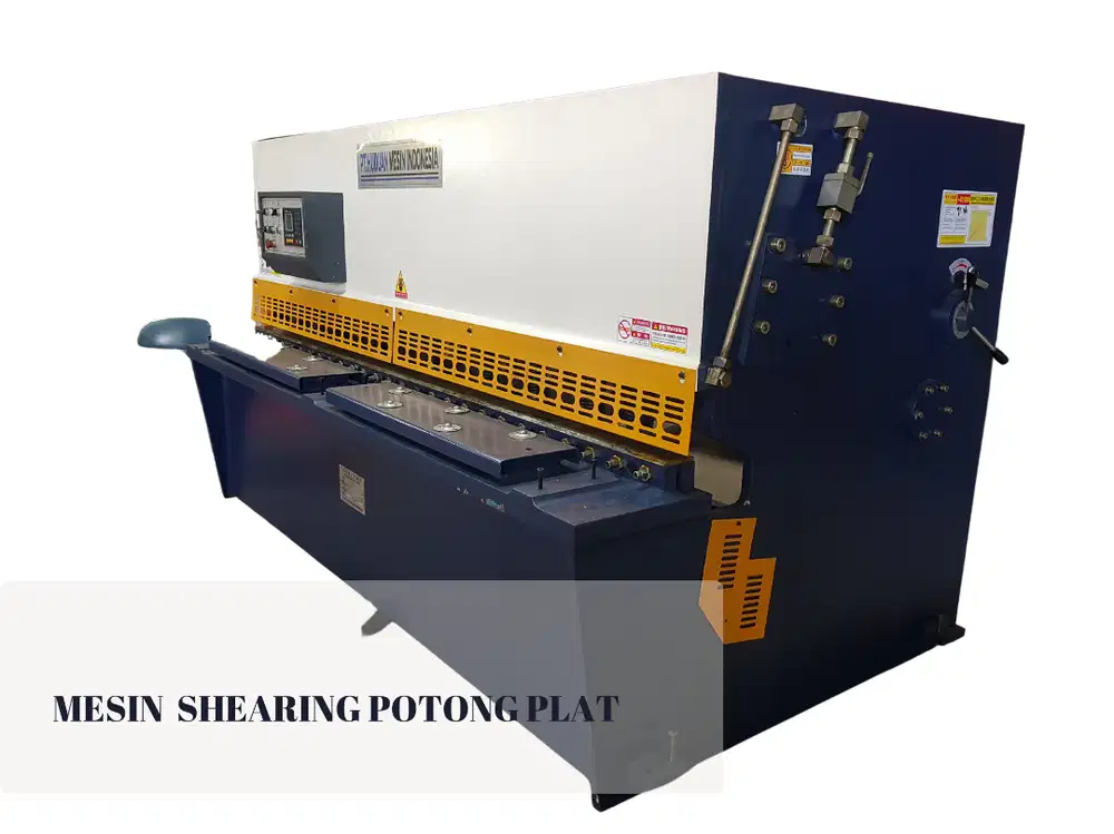 MESIN SHEARING POTONG PLAT 4x2500 2,5 meter