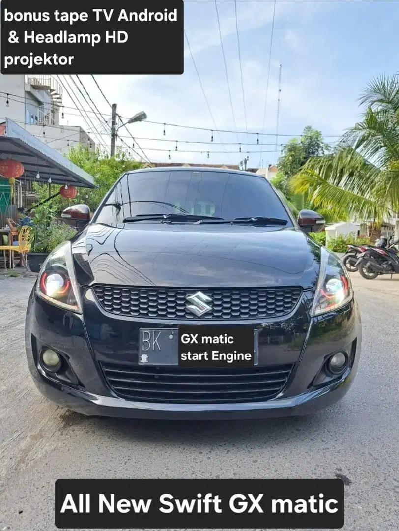 Dp 10jt) All New Swift GX matic Black edision tahun 2016