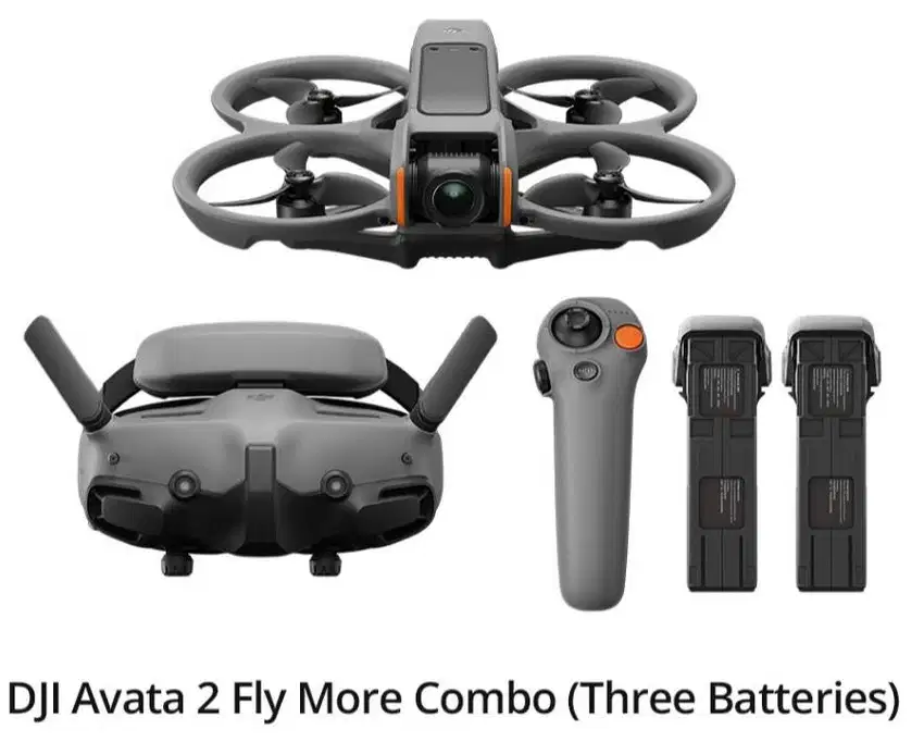 DJI Avata 2 Fly More Combo (3 Battery) - Camera Drone FPV