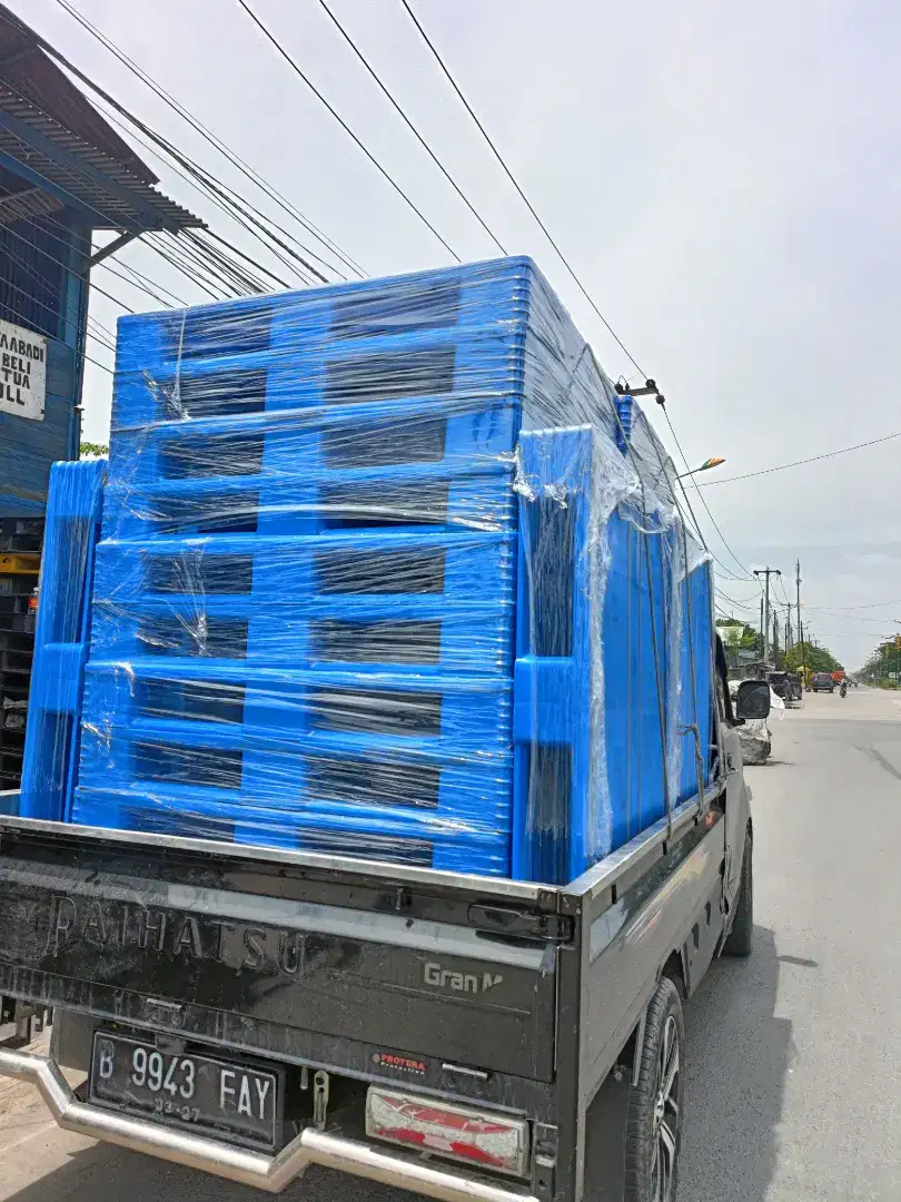 Pallet plastik bekas harga terjangkau