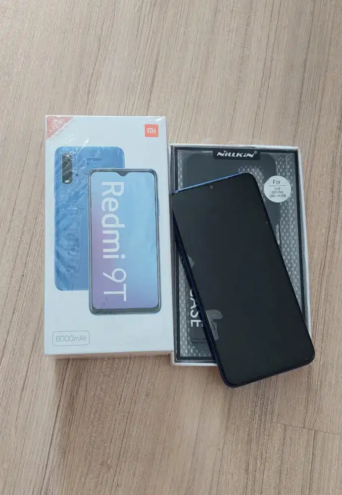 DIJUAL REDMI 9T TWILIGHT BLUE . BAGUS 100% LIKE NEW. LENGKAP??