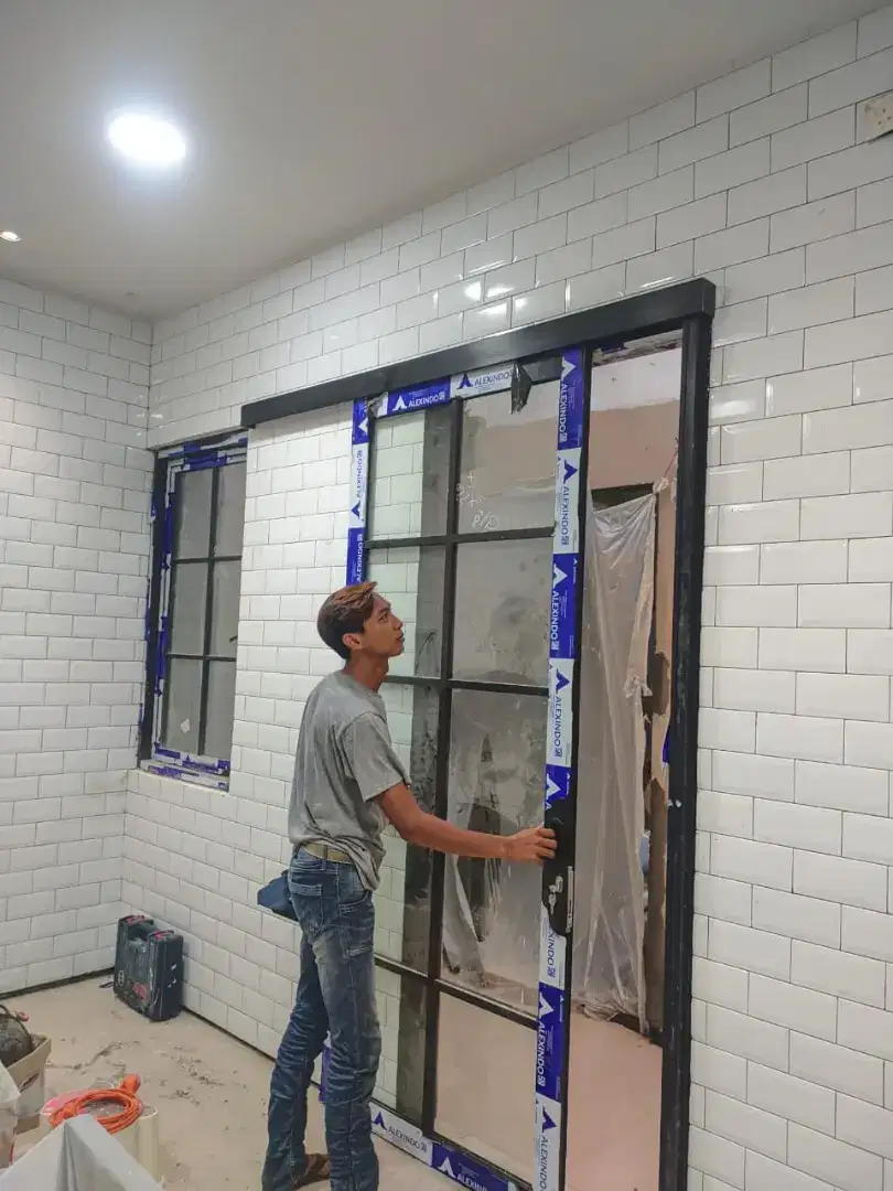 TERBARU! pintu sliding aluminium 2024