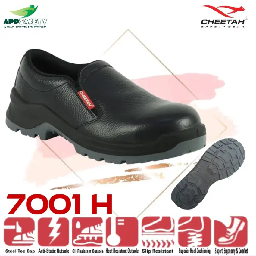 (NEW MODEL) Sepatu Safety CHEETAH 7001 H