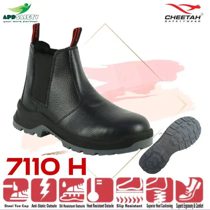 (NEW MODEL) Sepatu Safety CHEETAH 7110 H