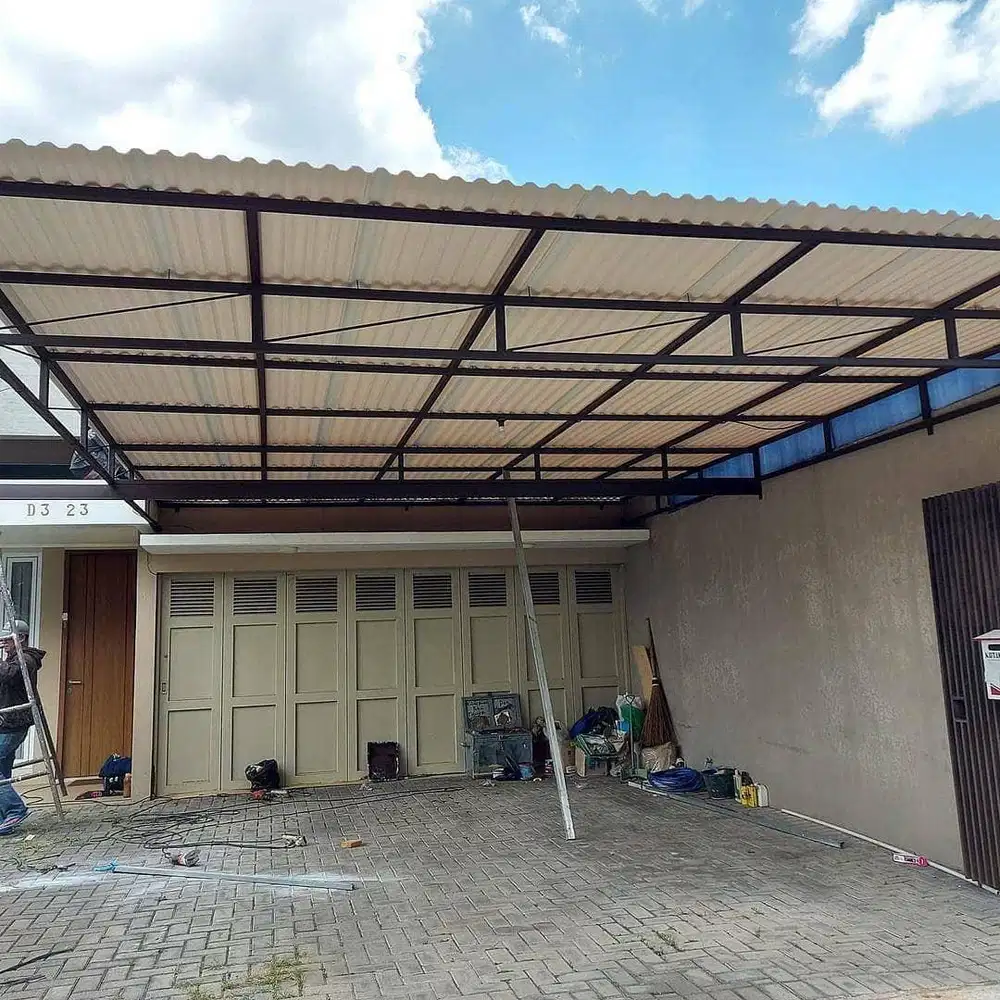 Kanopi alderon single layer, kanopi alderon rs murah #277