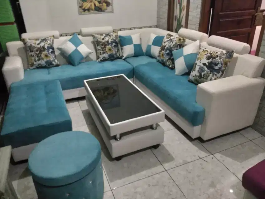 Sofa sudut elegan