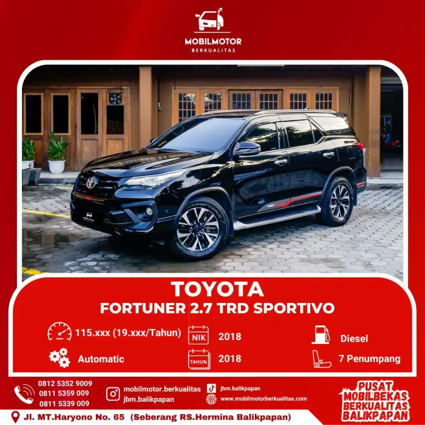 TOYOTA FORTUNER TRD 2.4 AT