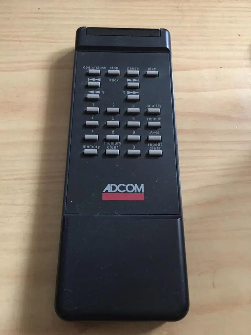 Remote cd player Adcom