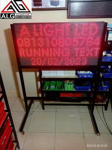 running text untuk counter hp