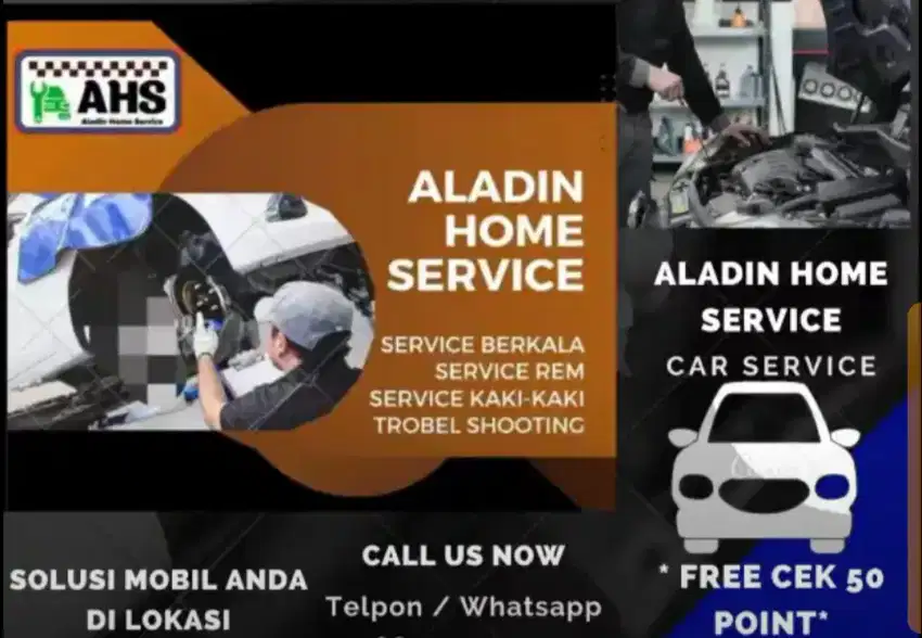 Mekanik Mobil Panggilan (Aladin Home Service)