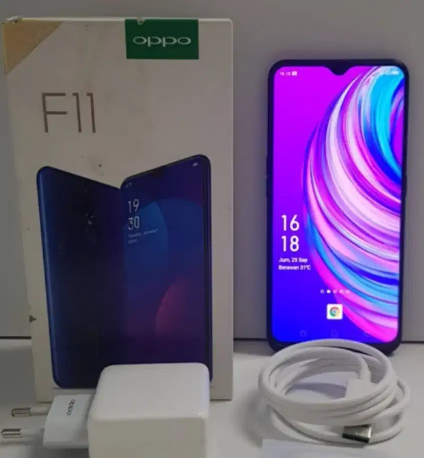 Murah oppo F11 6/128 lkp mulus normal, bs kredit