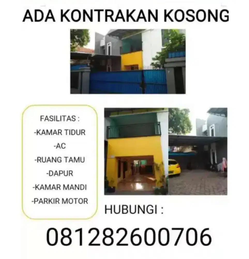 Sewa Rumah/Kontrak Rumah/Kontrakan/Sewa Rumah Nyaman